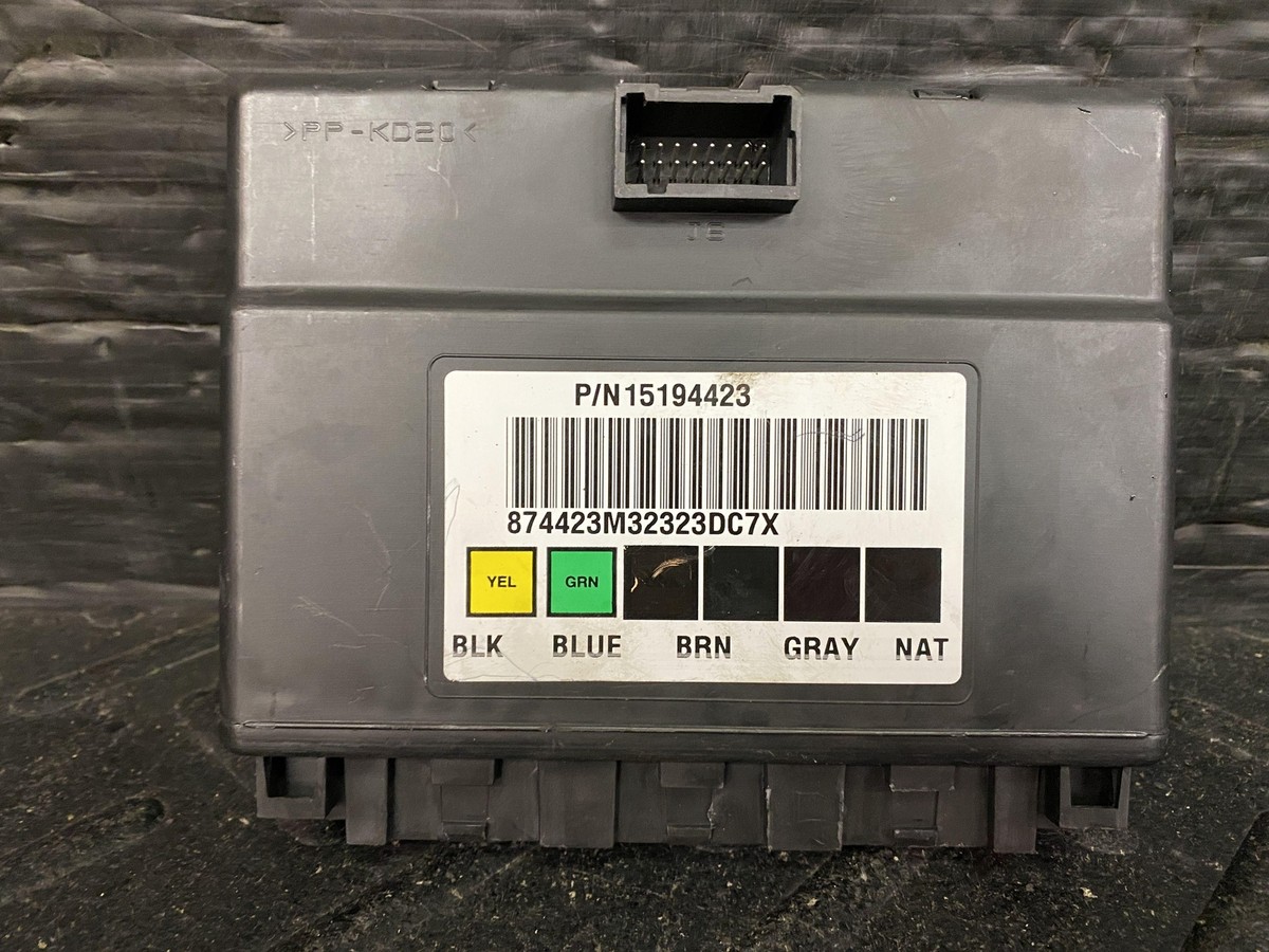 ハマーH2 ボディーコントロールモジュール VIN Programmed 2003-2007 Hummer H2 Body Control Module BCM