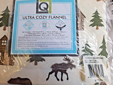 Flannel Queen Sheet Set Living Quarters Ultra Cozy Cold Weather NEW