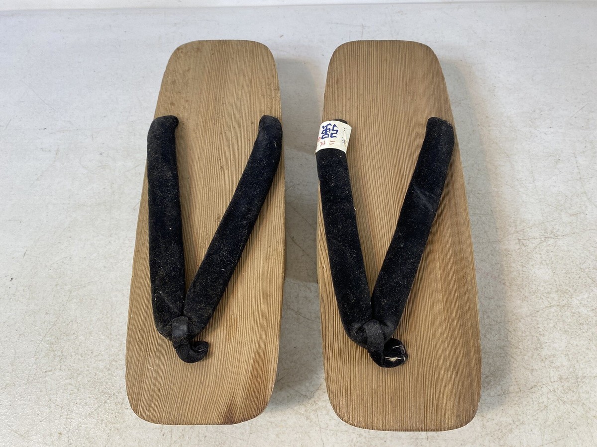 Japanese Geta Wood Wooden Sandals Lot WW2 Vintage Japan 1E88 | eBay
