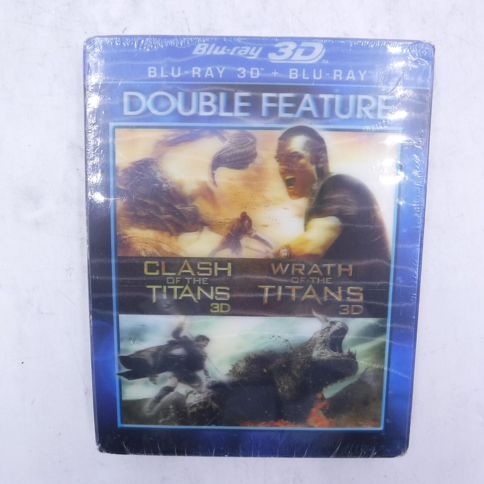 Clash of the Titans 3D AND Wrath of the Titans 3D TWO PACK 3D BLU RAY