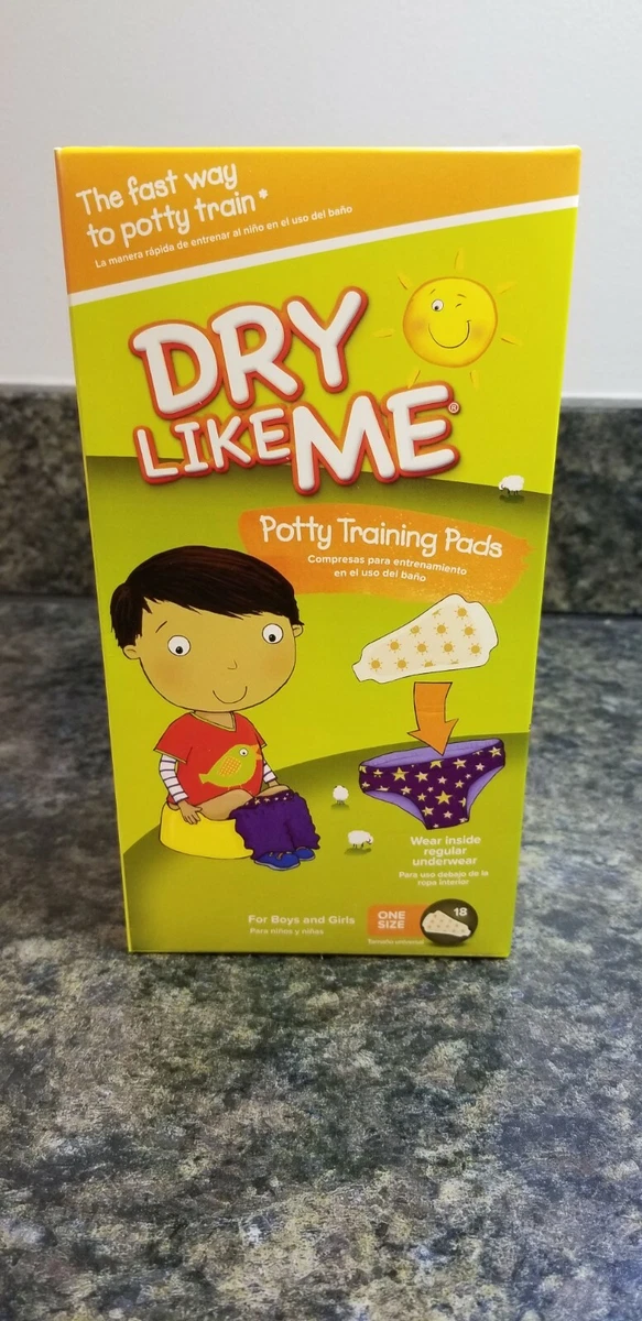 Dry Like Me Toddler Potty Training Pads One Size 18 Count
