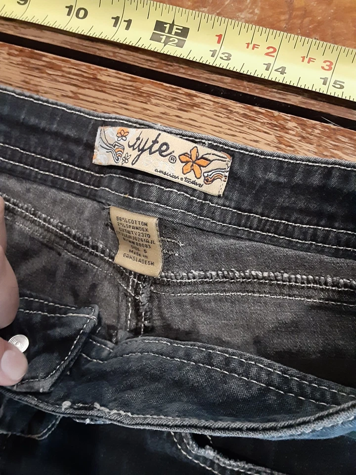 Pantalones cortos Tyte Jean para mujer talla 5 #S100 Foto 2 de 3