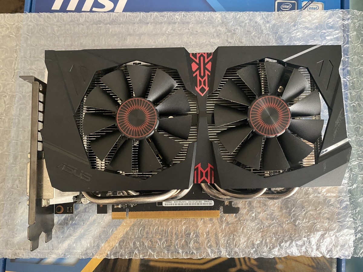 ASUS STRIX GeForce GTX 960 Overclocked GB DDR5 128-bit