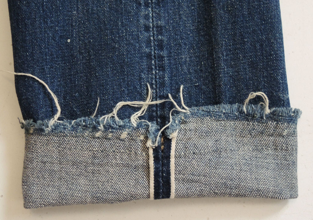 Vintage 60s Levi's S-Type 501 Jeans 29x31 Big E Redline Selvage