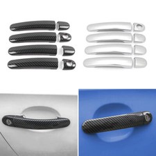 Cubierta ABS para manija de puerta exterior de fibra de carbono para Seat Leon MK1 MK2 Ibiza Toledo