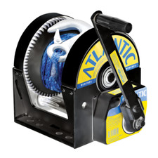 Atlantic Car Trailer Winch 2500kg (5500lb) Pull Capacity - 15m x 10mm Rope
