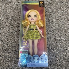 Rainbow High SHERYL MEYER Marigold Yellow Plaid Dress Fashion Toy Doll Series 3