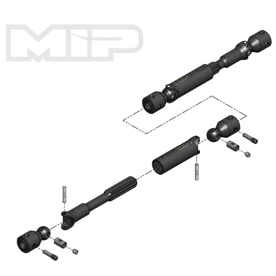 MIP HD Driveline Kit: TRX-4, 79 Bronco Ranger XLT, MIP18250 - Image 2 of 3