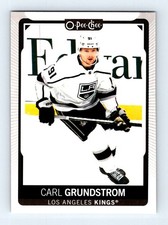 #191 2021-22 O-Pee-Chee Carl Grundstrom Los Angeles Kings