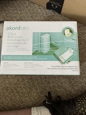 Janibell Akord Slim 2-Pack Refill Liners for AKORD Receptacle Box of 2 Liners
