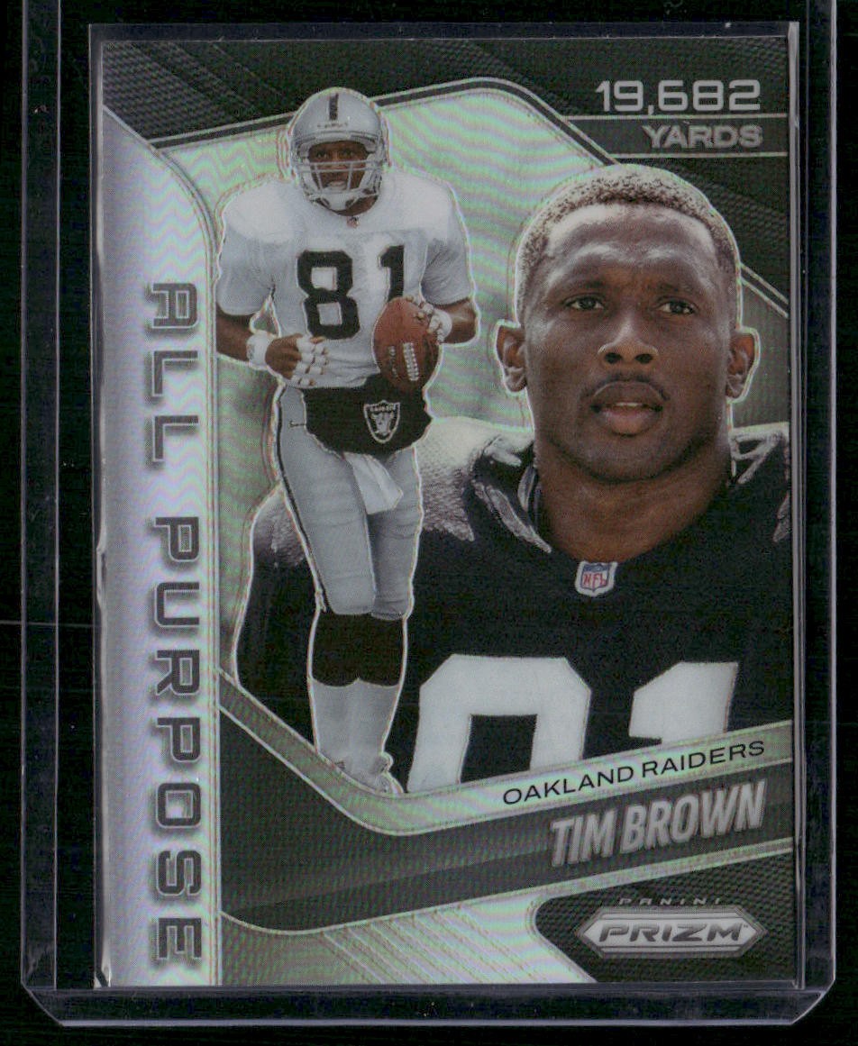 2025 Panini Prizm #13 Tim Brown All Purpose Prizms