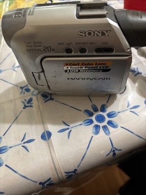 Sony DCR-HC21 MiniDV Handycam Video Recorder Player Untested Parts Repair