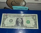 2017 A One Dollar Bill Fancy Low Serial Number 00100040 zeros — photo 1