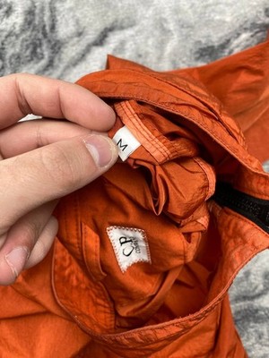 C.P. Company Chrome-R Mixed Goggle Overshirt Men Size M Orange | eBay