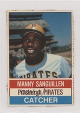 1976 Hostess All-Star Team Manny Sanguillen #72 fm0