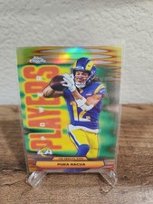 2025 TOPPS CHROME POWER PLAYERS PP24 PUKA NACUA RAMS REFRACTOR