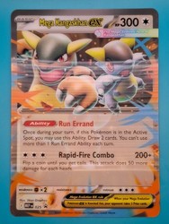 Mega Kangaskhan EX 025 Black Star Promo Jumbo Lenticular Card