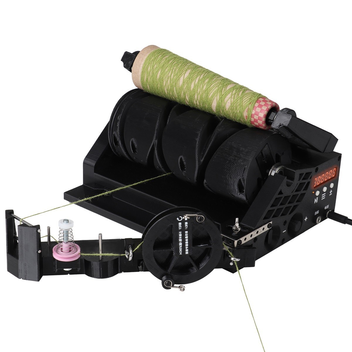 Electric Yarn Winder Tufting DIY Automatic Yarn Ball Winder With Digital Display