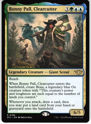 Bonny Pall, Clearcutter R Outlaws of Thunder Junction OTJ Normal 196MTG NM