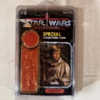 Vintage Kenner Star Wars Power Of The Force Cardback - Luke Skywalker Poncho