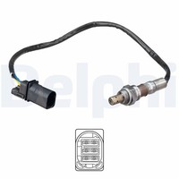 Vor Katalysator Delphi ES21149-12B1 Lambdasonde FüR Audi,Seat,Skoda,Vw