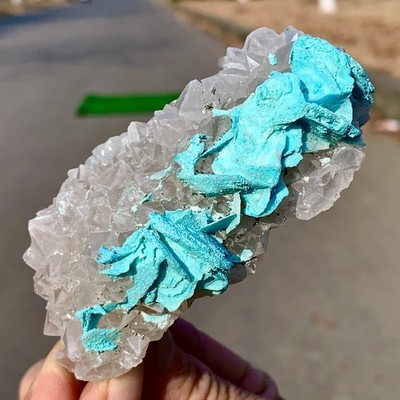 153G New Find rare gibbsite Primitive mineral specimen