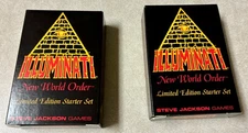 ILLUMINATI NEW WORLD ORDER - Steve Jackson Games - Limited Edition Starter Set