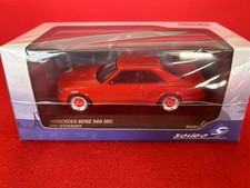Rare item 1/43 Mercedes Benz 560 SEC AMG Widebody Solid S Class C126 mercedes