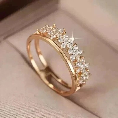 2Ct Round Cut Lab Created Diamond Eternity Wedding Band 14K White Gold Plated
