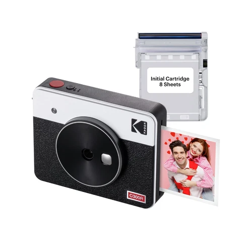 KODAK Mini Shot 3 Retro 4PASS 2-in-1 Fotocamera Istantanea & (x1N)