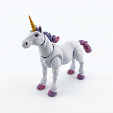 Articulated Unicorn Toy 5.75" USA Made - Rainbow Colors Vary Per Order