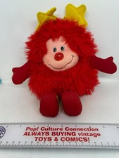 Vintage 1983 Rainbow Brite Red Sprite 12" Plush Clean