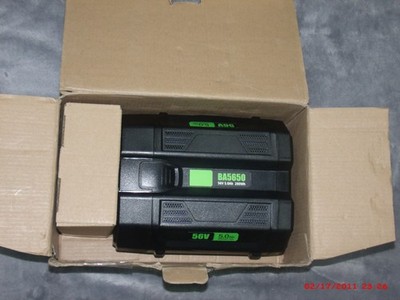 For EGO Power Plus 56V 5.0Ah Lithium Ion Rechargeable Battery 280Eh Model BA5650
