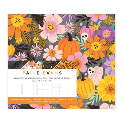 Paige Evans Tricks & Treats Album 4''X4''-16 Pieces 5A0027CF-1G9MV