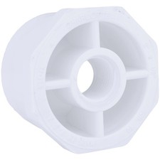 Charlotte Pipe 2 In. SPG x 1/2 In. FPT Schedule 40 PVC Bushing PVC 02108  2400HA