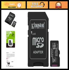 64GB MicroSD Card  Up to 100MB/s Speed  Class 10 UHS-I U1 V10 A1  High Perfor