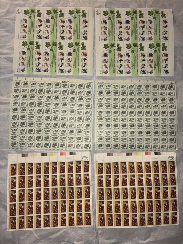 Old United States Stamp Collection Included Are : 1977,1978, And 1982 .