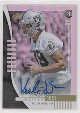 2019 Panini Absolute Rookie Spectrum Signatures 44/100 Keelan Doss #199 Auto 0cv