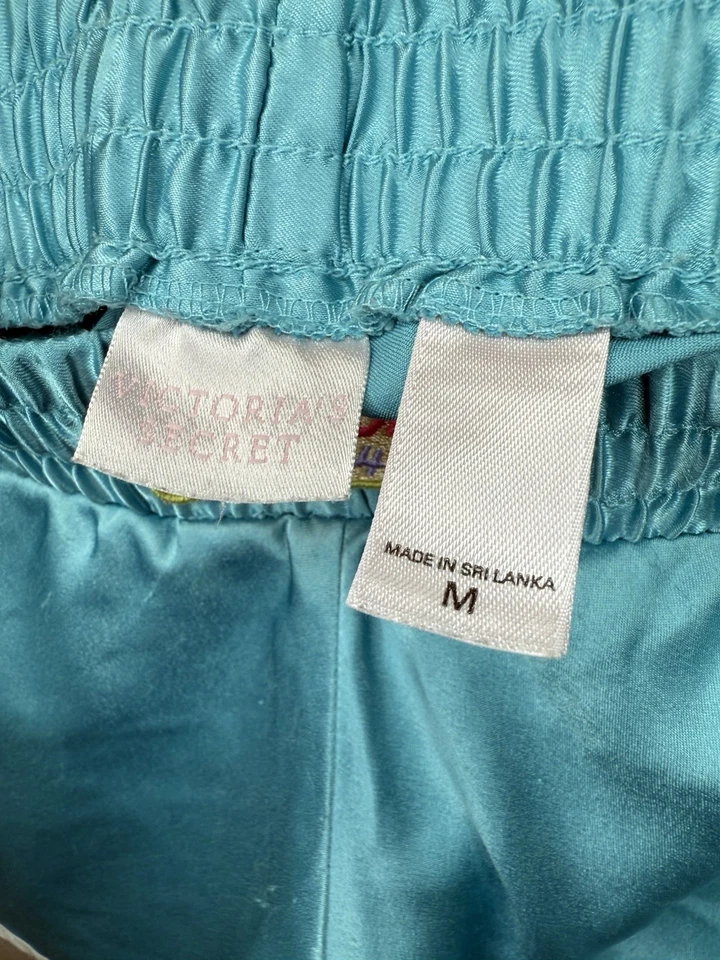 Vintage Victoria’s Secret Satin Shorts ‘Sexy VS 1984’ Women’s Size M - Image 3 of 4