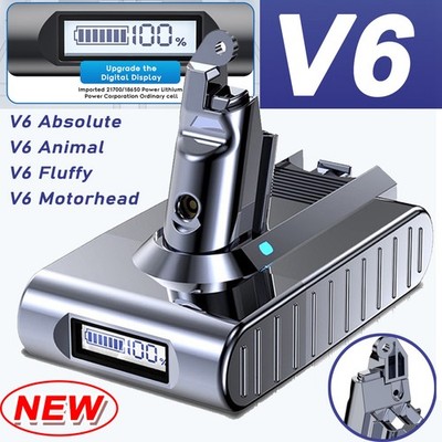 21.6V Battery For Dyson V6 SV03 SV04 SV05 Animal 21.6V Handheld Cleaner Battery