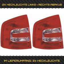 2X ABAKUS HECKLEUCHTE  LINKS + RECHTS FÜR SKODA OCTAVIA II COMBI 1Z5 2.0 TDI 16V