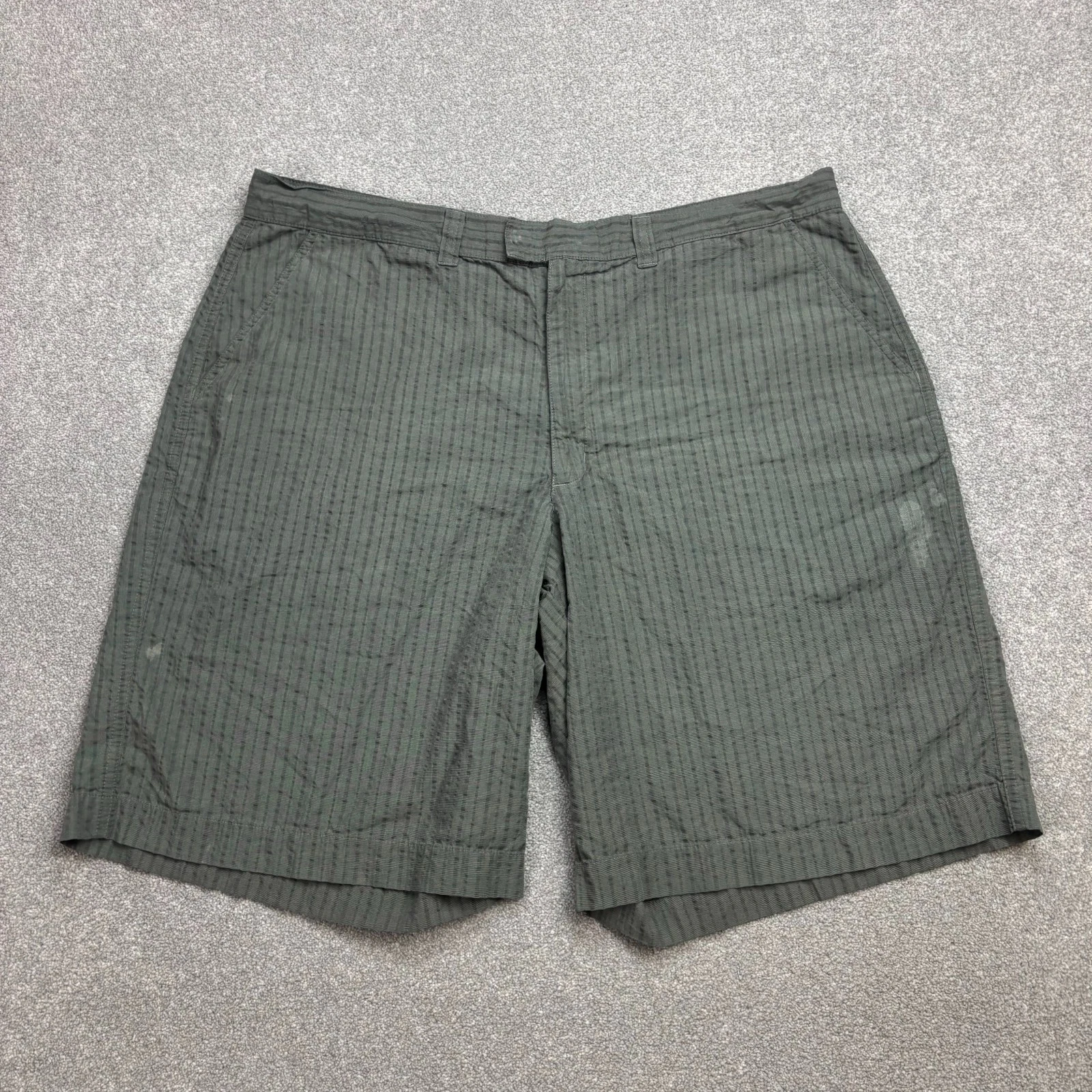 Patagonia Shorts Adult W38 Grey 10" Inseam Hiking Trail Outdoors Beach Men*