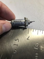 Sprague Vitamin Q C47 ±10%-100 SC 10 Amp Capacitor Untested 5261390 USA