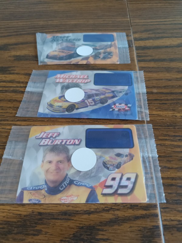 2003 Roush Racing Collecter Cards, Jeff Burton, Michael Waltrip, & Matt Kenseth