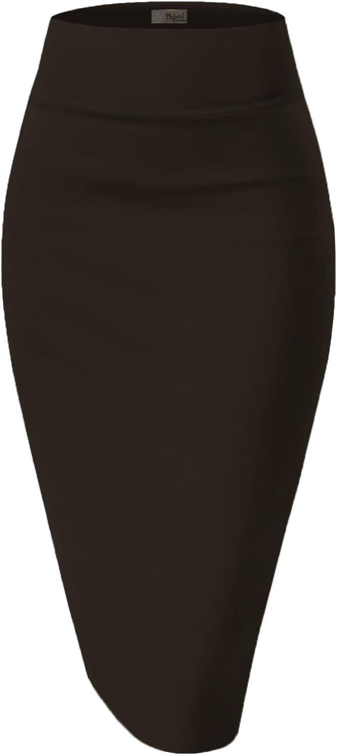 Skirt Below Knee Office Workwear Comfortable