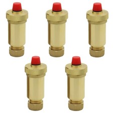 5 x Automatic Air Vent 15mm - Slimline (Five Pack)