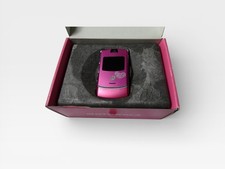 Motorola RAZR V3 rosa speciale! Senza SIM-lock! OTTIME CONDIZIONI! RARO! Come nuovo! Confezione Originale!