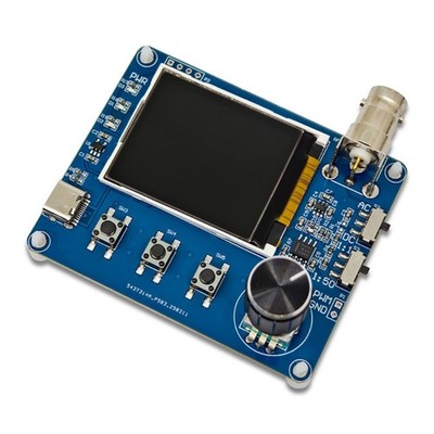 Portable Digital Oscilloscope 1KHz 100KHz input With TFT Screen And BNC