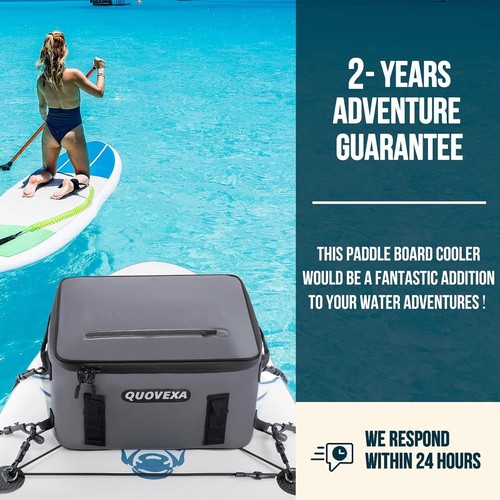 Cooler Deck Bag Paddle Board Cooler with 4 Pockets Large Kayak Cooler Fits 30... - Picture 4 of 6