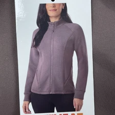 32 Degrees Women's XL Activewear Jacket Brown d1398